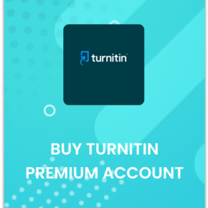 Buy Turnitin Premium Account